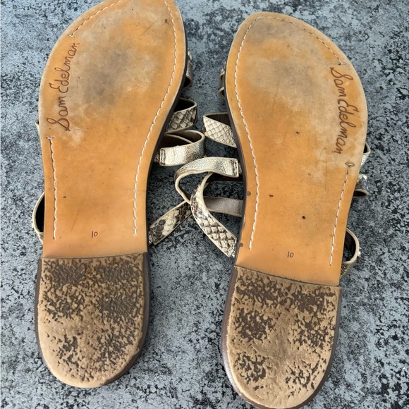 Sam Edelman snakeskin sandals - Picture 3 of 3